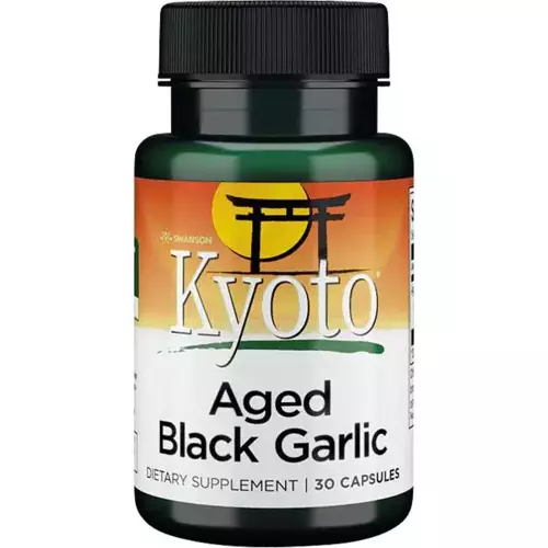 Swanson Kyoto Aged Black Garlic 30 kapsułek
