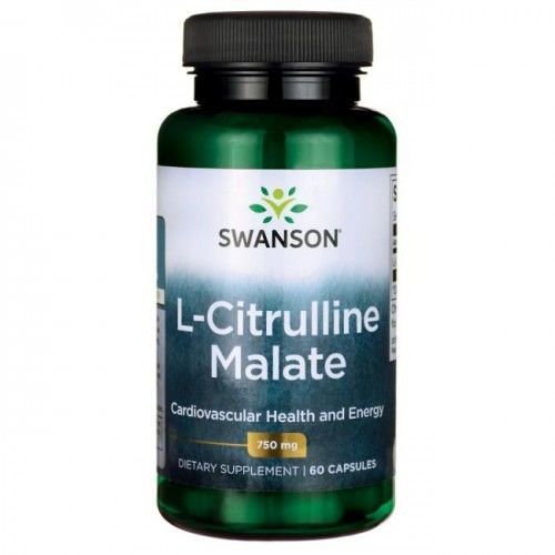 Swanson L-Citrulline Malate Complex 750mg 60 kapsułek