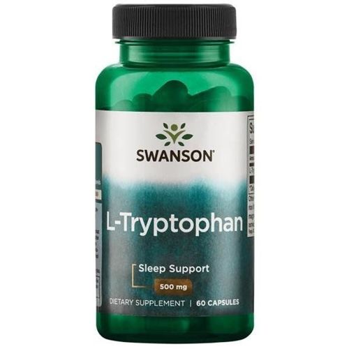 Swanson L-Tryptophan 500mg 60 kapsułek