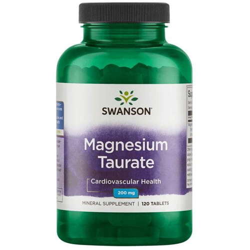 Swanson Magnesium Taurate (Taurynian Magnezu) 100mg 120 tabletek