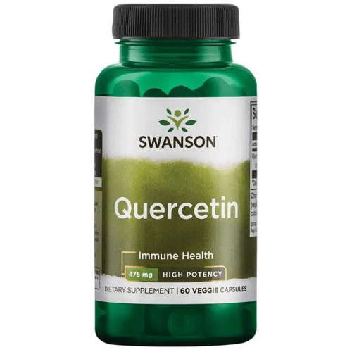 Swanson Quercetin High Potency (Kwercytyna) 475mg 60 kapsułek